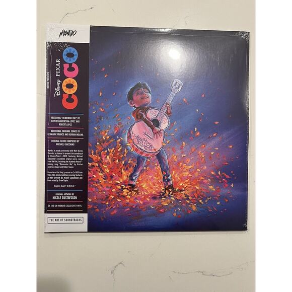 Coco Disney Original Motion Picture Soundtrack 2XLP Splatter Vinyl by Mondo NEW - Picture 1 of 10